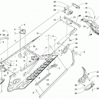 ZR 8000 LTD ES 137 iACT BLACK [S2019ZXHQSUSB] Tunnel and snowflap assembly [107037]