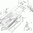 ZR 7000 137 GREEN [S2019ZXULXUSG] Tunnel and snowflap assembly [106776]