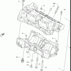 ZR 6000 R SX GREEN [S2019ACDPRUSG] Crankcase assembly [107495]