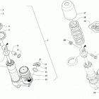 M 8000 HARDCORE 153 GREEN [S2019M8HE3USG] Rear suspension front arm shock absorber [108138]