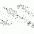 M 9000 KING CAT 162 BLACK [S2019M9XKCUSB] Drive train shafts and brake assemblies [105939]