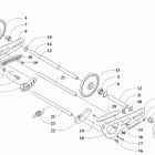 PANTERA 7000 XT LTD BLACK [S2019PTUWLUSB] Articulating skid frame assembly [106817]