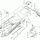 M 8000 SNO PRO ES 153 (2.6) GREEN INTERNATIONAL [S2019M8HMPOSG] Tunnel and snowflap assembly [107119]