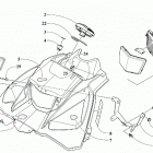 ZR 6000 R SX GREEN [S2019ACDPRUSG] Hood, windshield, and instruments assemblies [1074...