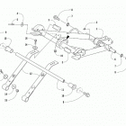 ZR 3000 129 GREEN [S2019ZRTLXUSG] Rear suspension front arm assembly [106970]