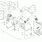 ZR 9000 LTD 137 iACT GREEN [S2019ZXXQSUSG] Exhaust assembly [105158]