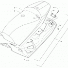 ZR 3000 129 GREEN [S2019ZRTLXUSG] Seat assembly [106781]