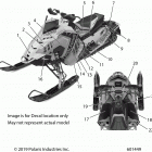 800 SWITCHBACK PRO-S SC SELECT ALL OPTIONS Body, decal, black side panel w  /  blue accent - ...