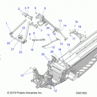 850 INDY 129 XCR SC SELECT Chassis, chassis asm. and over structure - s20ekl8...
