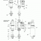 800 INDY XC 129 SC SELECT Suspension, shock, front track (7044878) - s20ekp8...