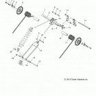 550 INDY ADVENTURE 155 ES (S20CFE5BSL) Suspension, torque arm, rear - s20cfe5bsl (49snowt...