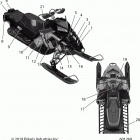 800 TITAN SP/ADVENTURE/XC ALL OPTIONS Body, decal  xc, midnight blue side panel w  /  re...