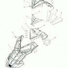 600 RACER/INTL Body, hood asm., plenum - s20mdx6jsa  /  6jea (600...
