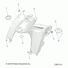600 INDY 121 ES (S20CBA6GSL) Body, console - s20cba6gsl (c601114)