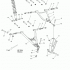600 RMK 144 ES Suspension, control arms and spindle - s20eeg6psl ...