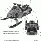 800 RUSH PRO-S SC SELECT Body, decal, black side panel w  /  blk, titanium ...