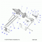 600 INDY XC 129 SC SELECT ALL OPTIONS (S20EKP6PS/6PE) Suspension, torque arm, rear - s20ekp6ps  /  6pe (...