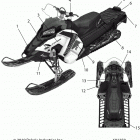 800 TITAN SP/ADVENTURE/XC ALL OPTIONS Body, decal 