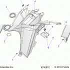 550 INDY ES/INTL ES (S20CBA5BSL/BEL) Body, console - s20cba5bsl  /  bel (601081c)