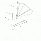 600 RACER/INTL Body, windshield - s20mdx6jsa  /  6jea (600443)