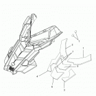 600 RACER/INTL Body, hood foam  /  fiber - s20mdx6jsa  /  6jea (6...