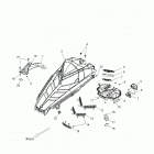 600 INDY 121 ES (S20CBA6GSL) Body, hood asm. - s20cba6gsl (600786)