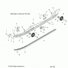 550 INDY ADVENTURE 155 ES (S20CFE5BSL) Suspension, rail, lh  /  rh - s20cfe5bsl (601187)