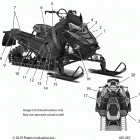 800 AXYS SKS 155 SC SELECT ALL OPTIONS (S20EFS8PS) Body, decal, snow check, black side panel w  /  bl...