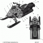 800 TITAN SP/ADVENTURE/XC ALL OPTIONS Body, decal  xc, blk side panel w  /  blk,titnm ac...