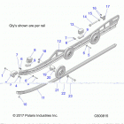 550 LXT ES Suspension, rail, lh  /  rh - s20ced5bsl  /  bsu a...