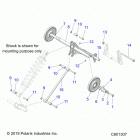 800 AXYS PRO RMK 174 3 Suspension, torque arm, rear - s20ehm8ps all optio...
