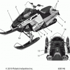 600 INDY 121 ES (S20CBA6GSL) Body, decal - s20cba6gsl (601146)