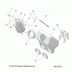 600 RACER/INTL Engine, air intake system - s20mdx6jsa  /  6jea (6...