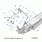 850 AXYS PRO RMK 163/163 3 Chassis, chassis asm. and over structure - s20egk8...