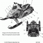 800 RUSH PRO-S SC SELECT Body, decal, black side panel w  /  blue accent - ...