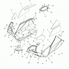 600 RACER/INTL Body, fenders - s20mdx6jsa  /  6jea (600449)