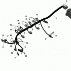 002 - WAKE PRO 230 01- rotax - engine harness and electronic module w...