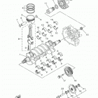 FX SVHO  (FC1800W) Коленчатый вал & Поршень