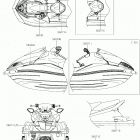 JET SKI ULTRA 310X Лейбл предостережения