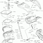 JET SKI ULTRA 310R Hull front fittings