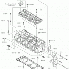 JET SKI ULTRA 310LX Головка цилиндров