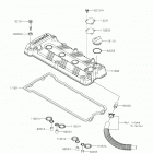 JET SKI ULTRA 310R Крышка головки цилиндров