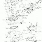 JET SKI STX160LX Hull front fittings