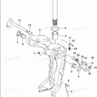 DF 250ZX SWIVEL BRACKET TRANSOM (DF225T)(DF225Z)(DF250T)(DF...