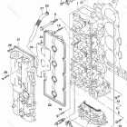 DF 200ASTX CYLINDER HEAD (DF200AT)(DF200AZ)(DF200AST)(DF175AT...