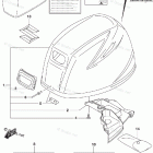 DF 25ATHS ENGINE COVER