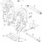 DF 250APX CLAMP BRACKET TRANSOM(X,XX)