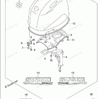 DF 200ATX ENGINE COVER (DF200AT)(DF200AZ)