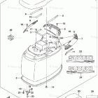 DF 250ZX ENGINE COVER (DF250T)(DF250Z)