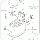 DF 250STX ENGINE COVER (DF250ST)